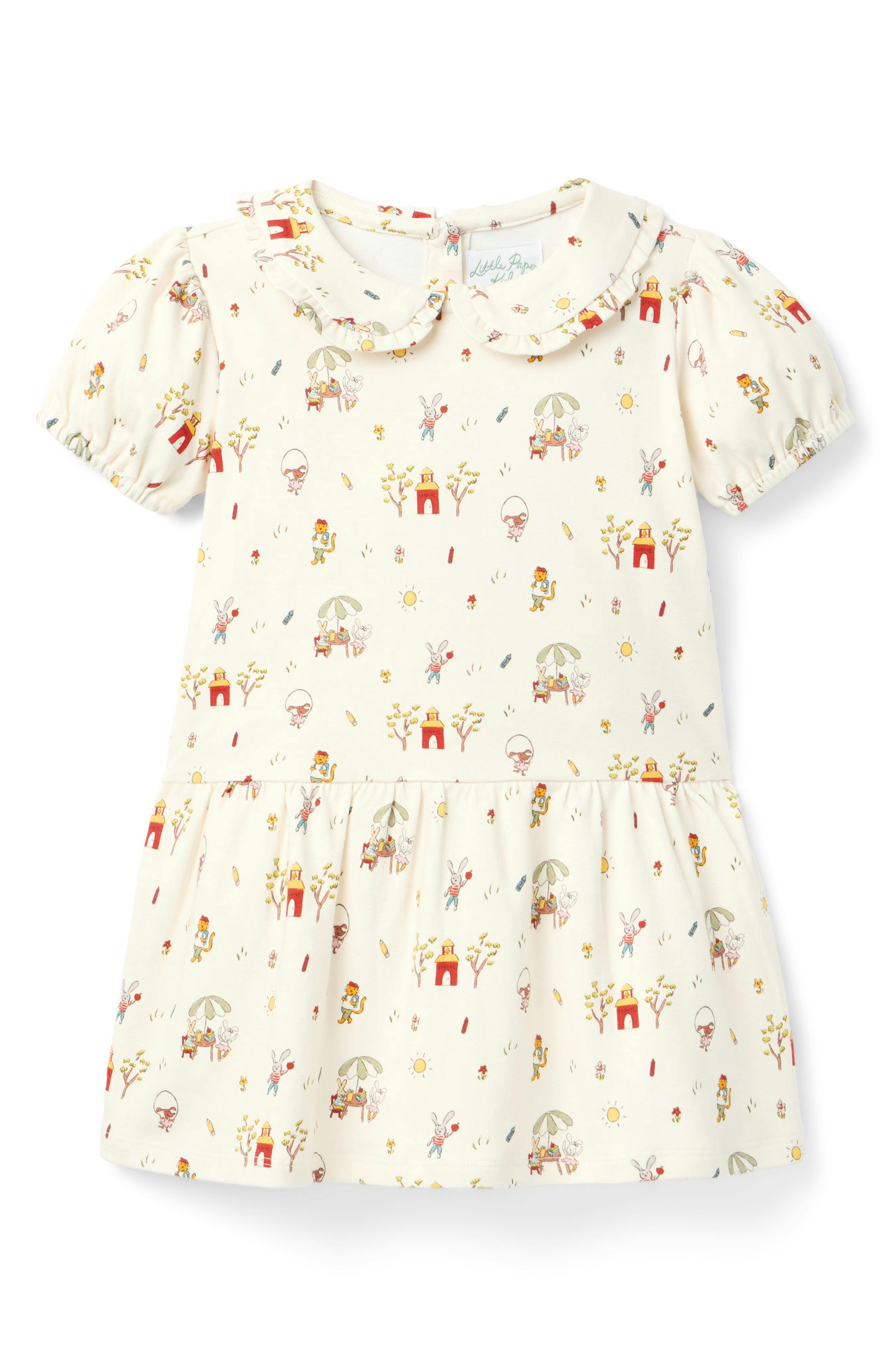 Lily Dress - Schoolyard Print