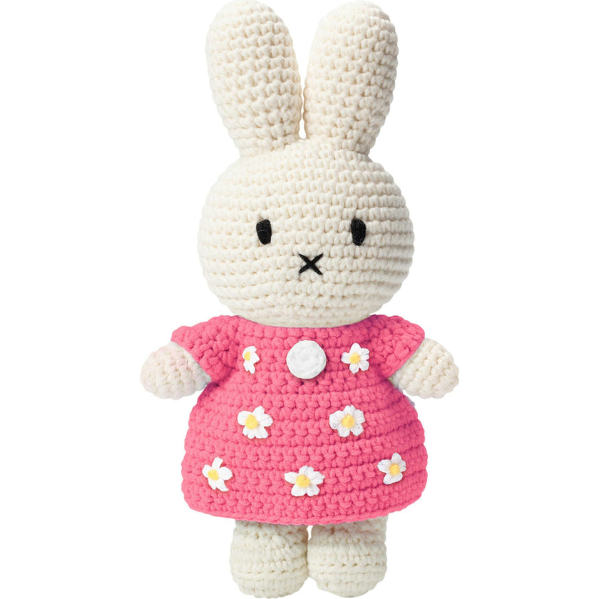 Miffy in Little Flower Crochet Dress