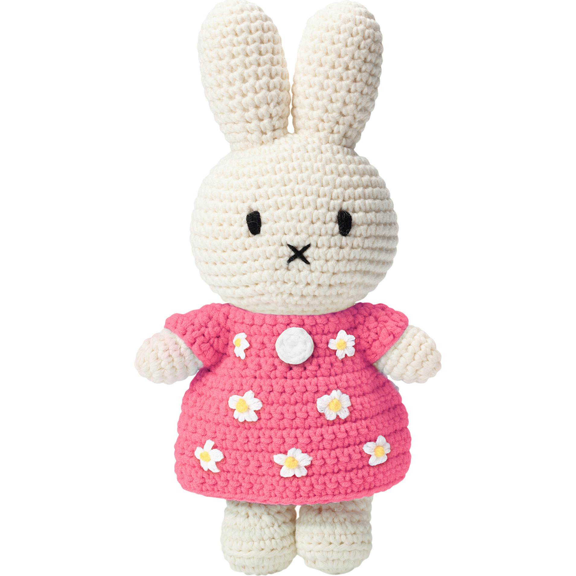 Miffy in Little Flower Crochet Dress