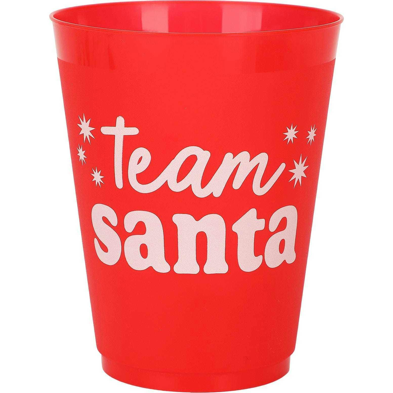Santa Pong Christmas Toss Game Set (12ct cups)