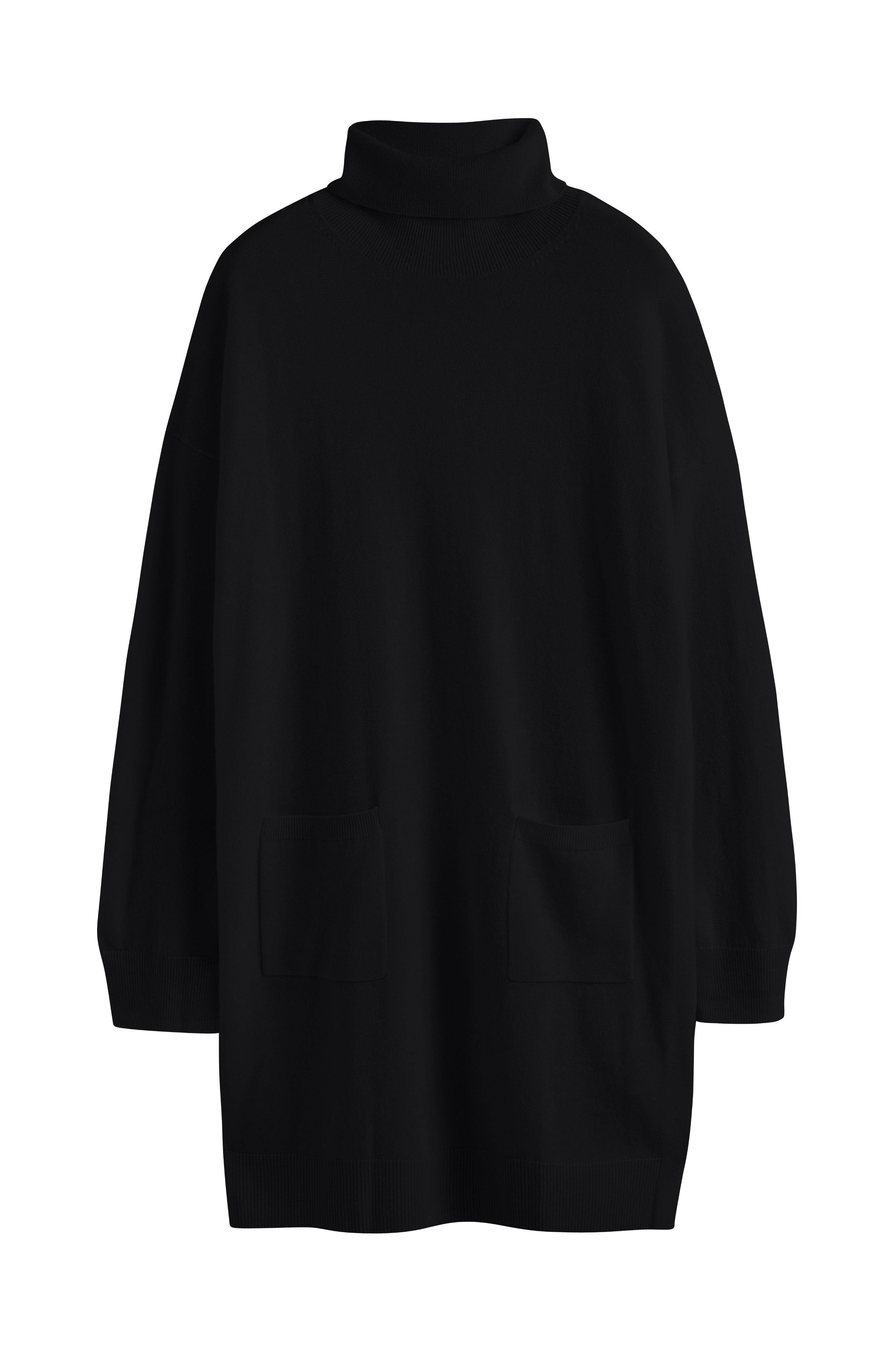Cashmere Rollneck Dress