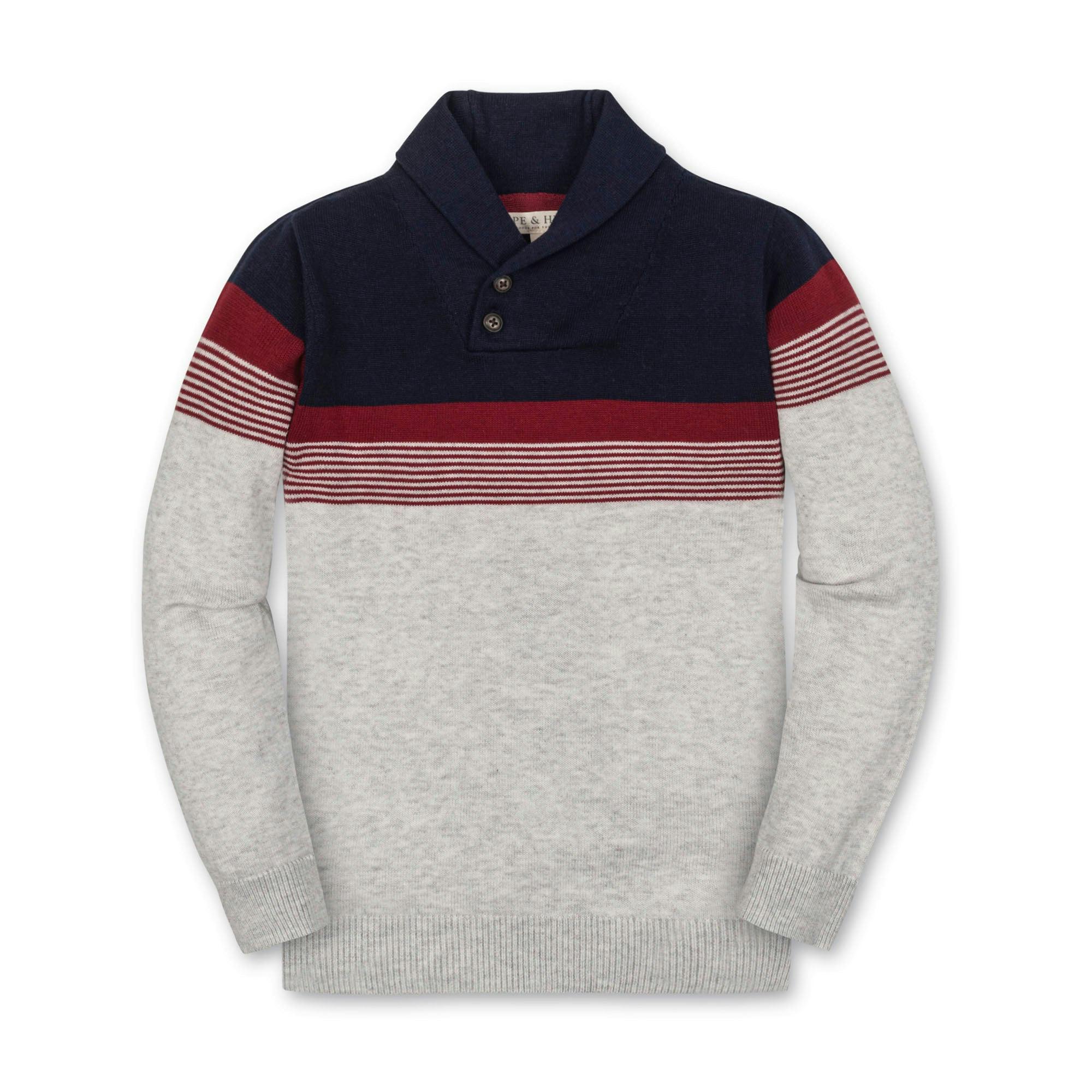 Organic Shawl Collar Sweater