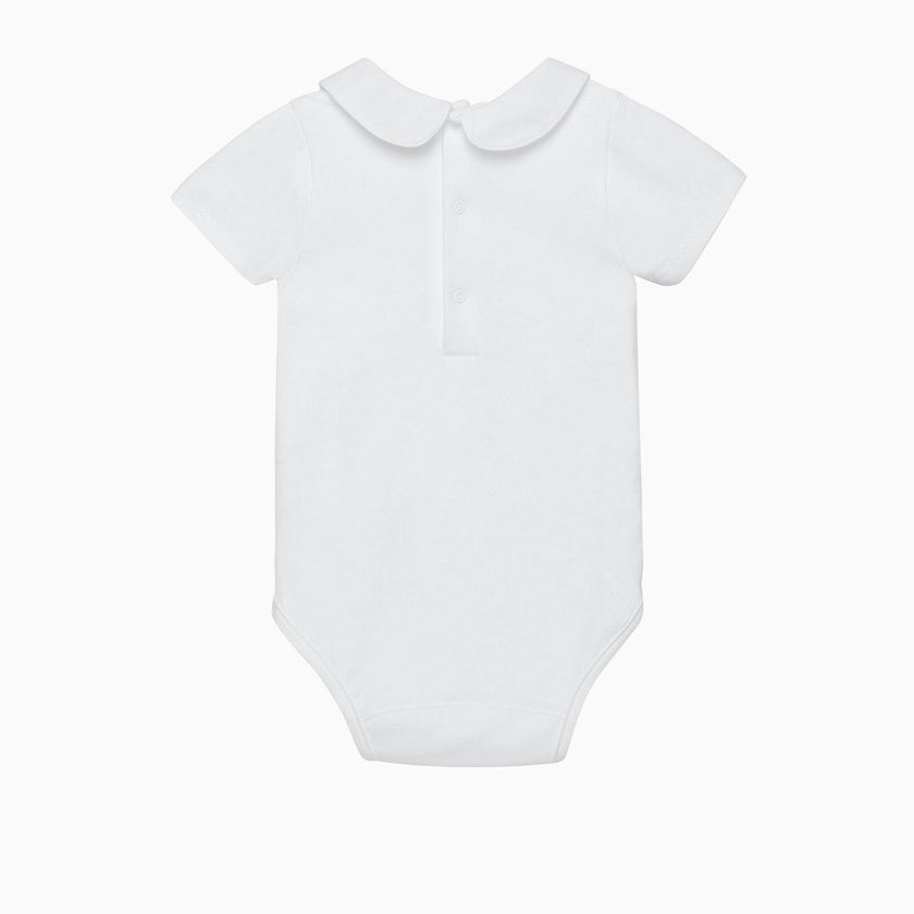 Baby Short-Sleeved Duck & Bunny Bodysuit