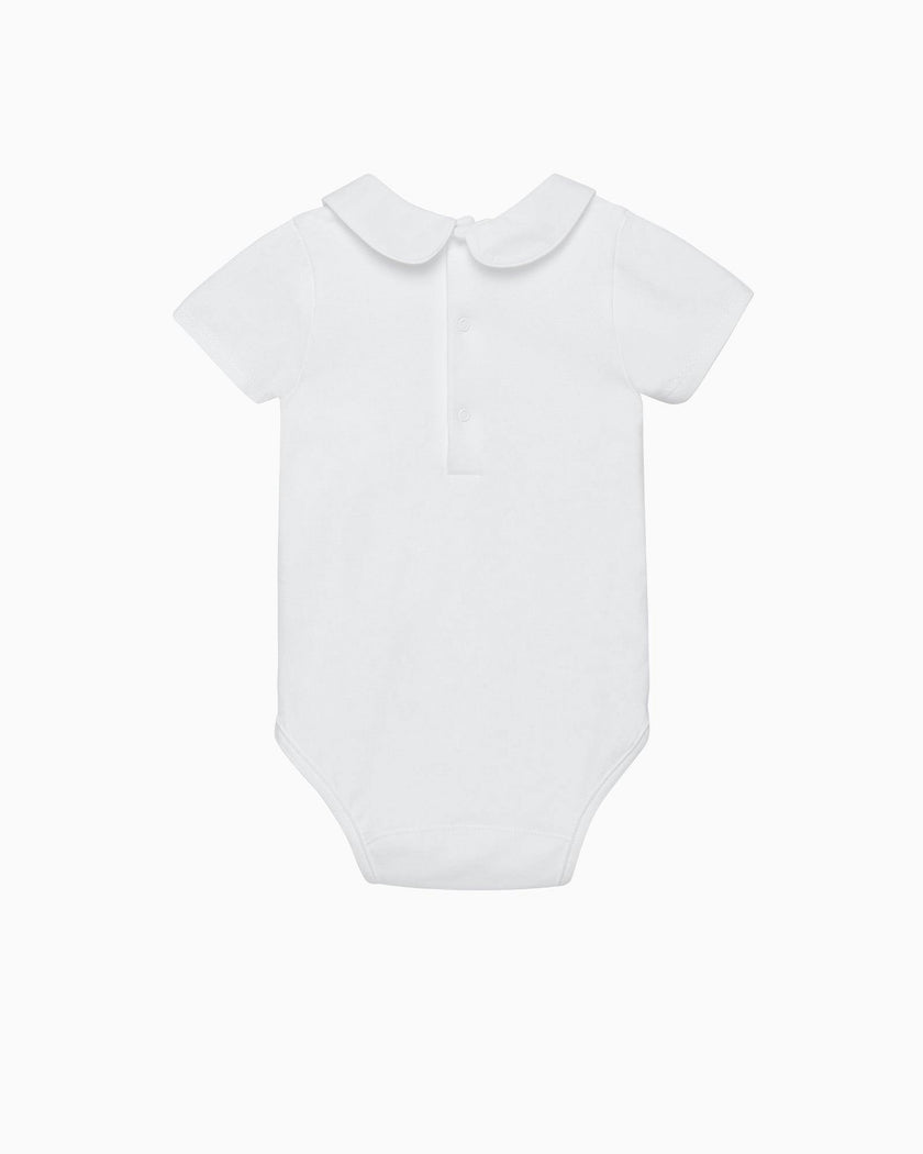 Baby Short-Sleeved Duck & Bunny Bodysuit