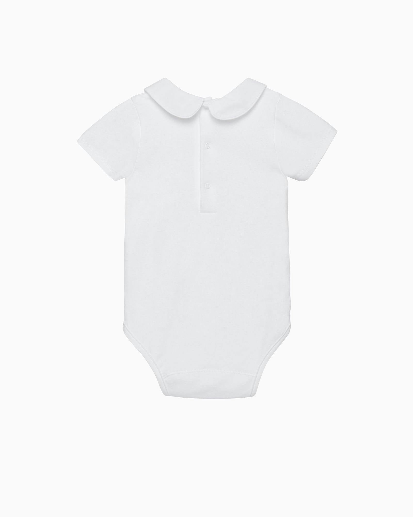 Baby Short-Sleeved Duck & Bunny Bodysuit