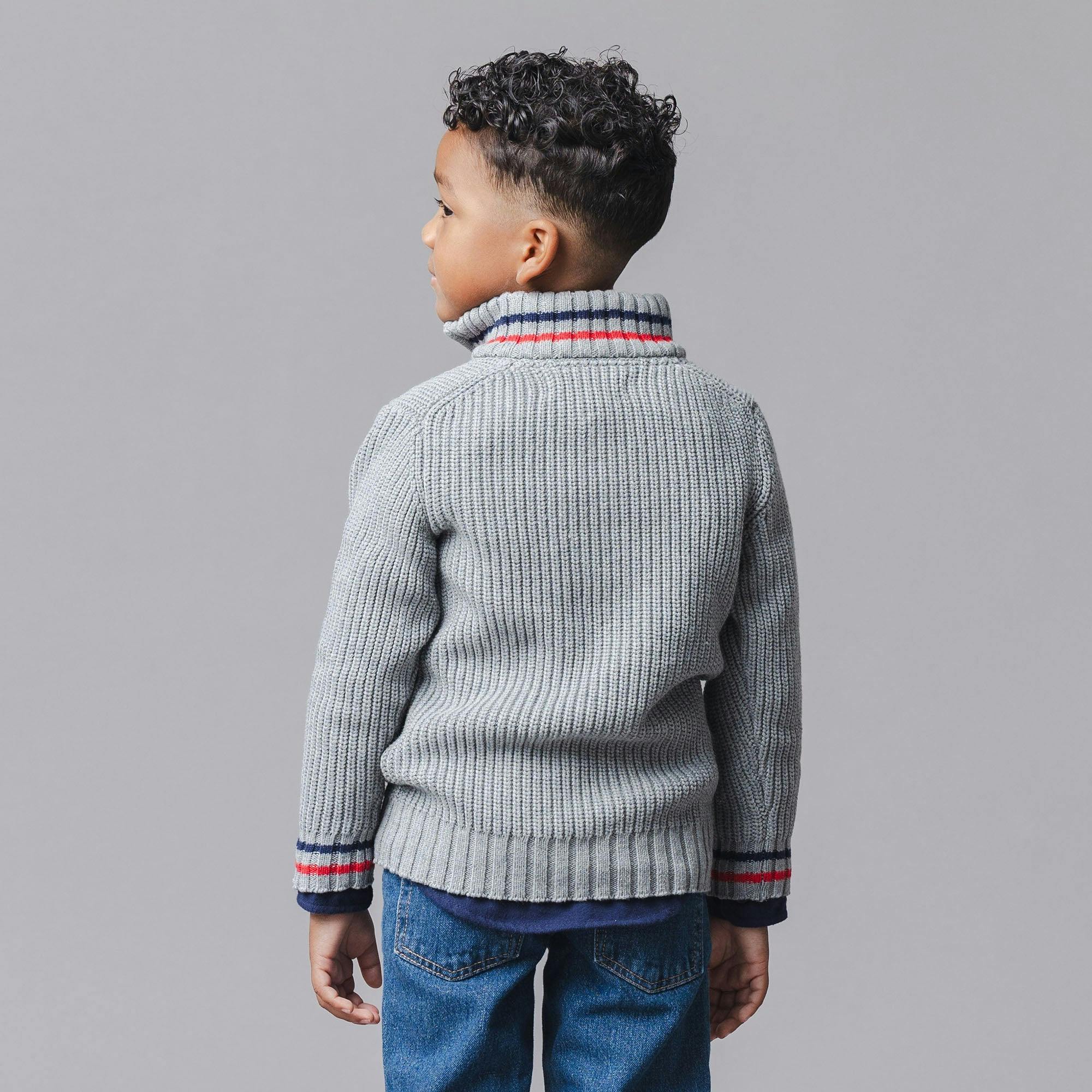 Organic Half Zip Sweater