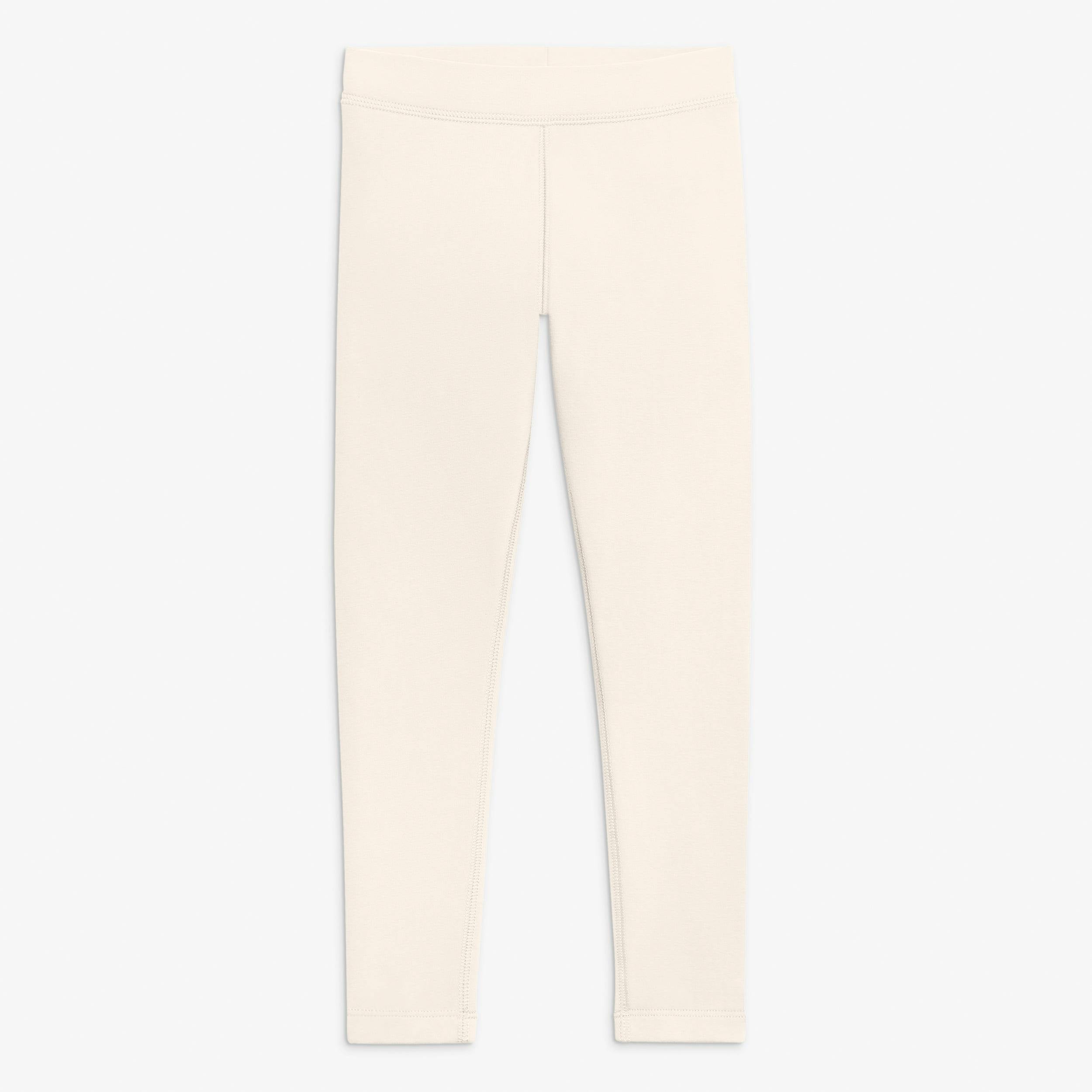 Kids french terry cozy legging in seasonal colors