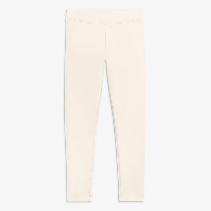 Kids french terry cozy legging in seasonal colors