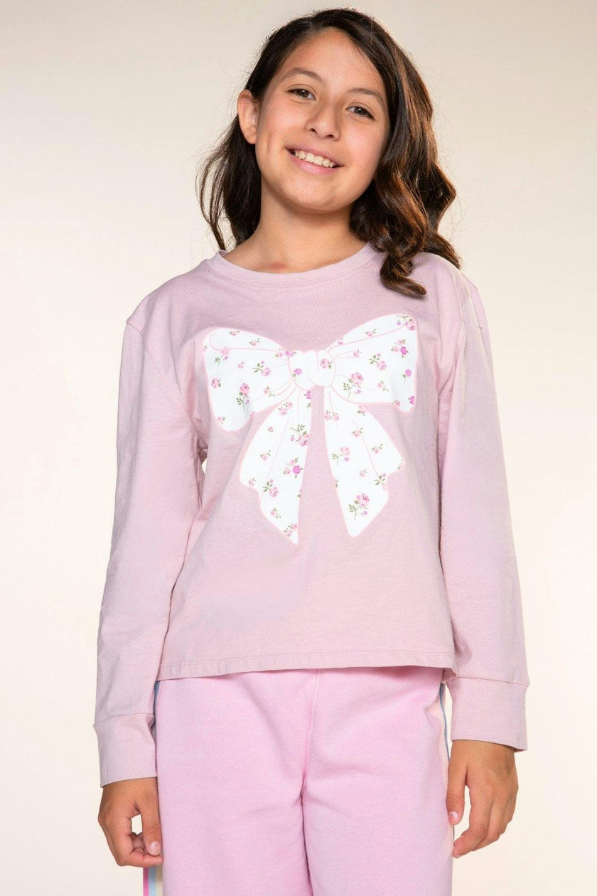 Washed Cotton Long Sleeve Easy Tee