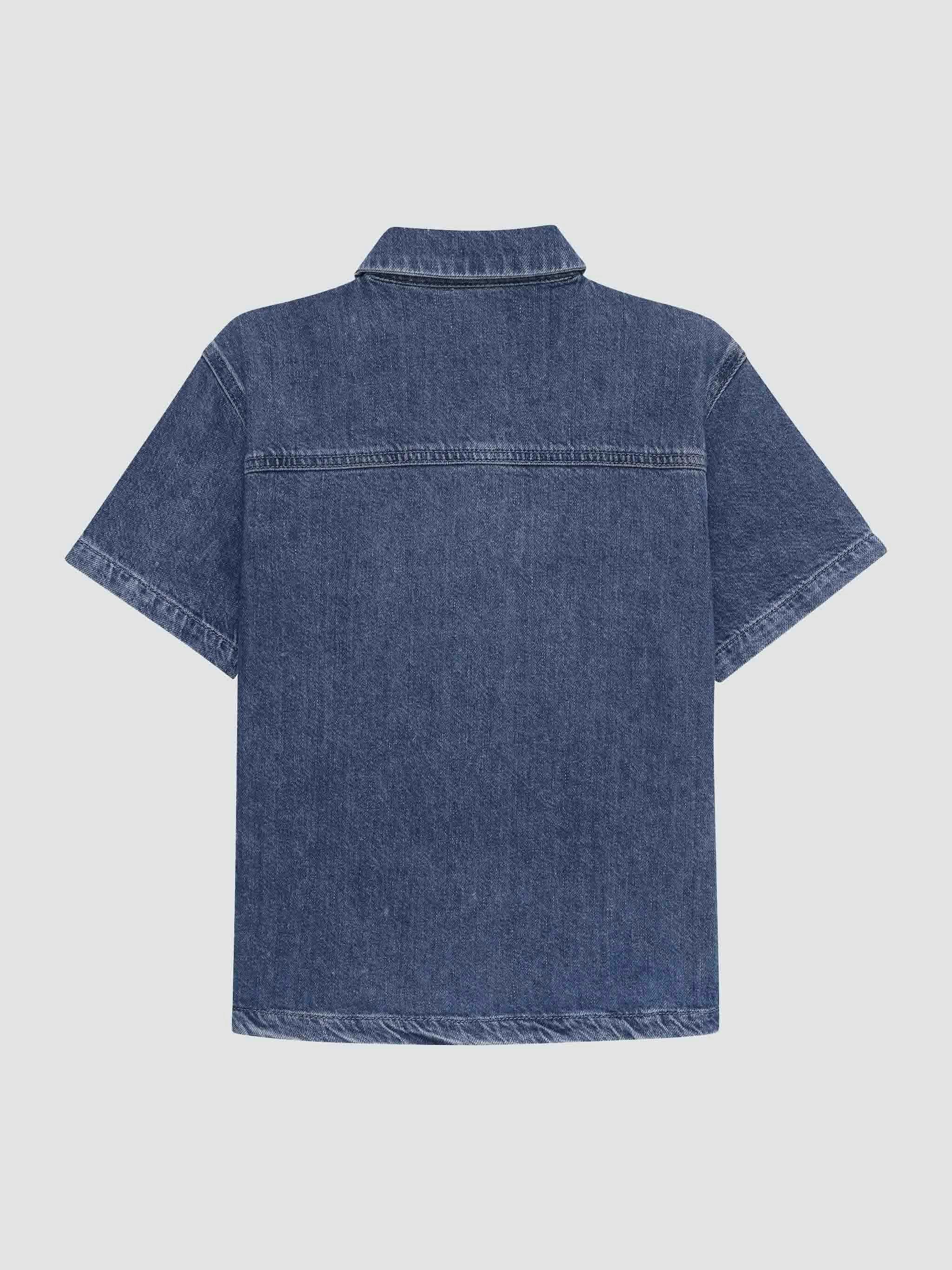 Ezra Shirt Toddler Boys High Tide