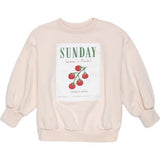 Organic Weekend Sweatshirt in Peach