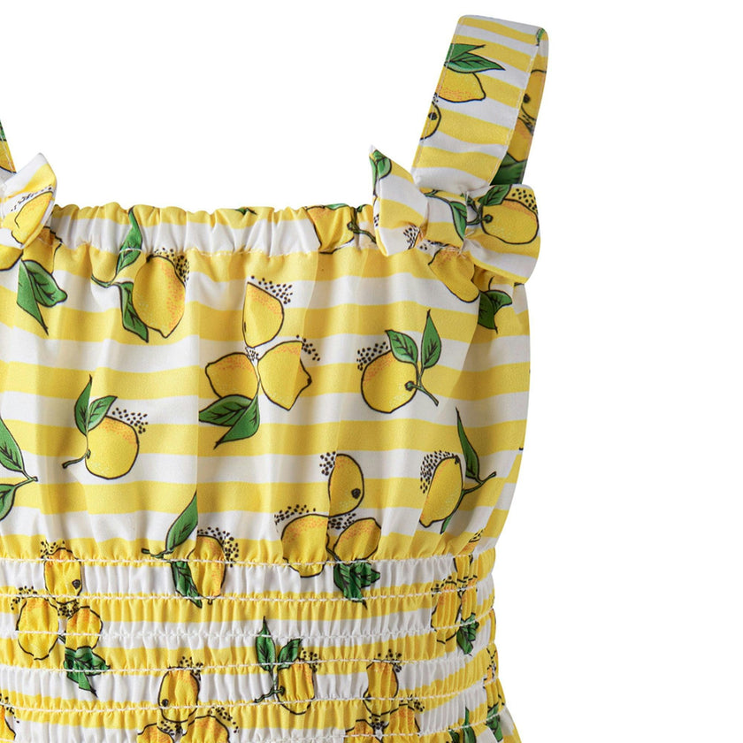Lemon Stripe Swim Bubble