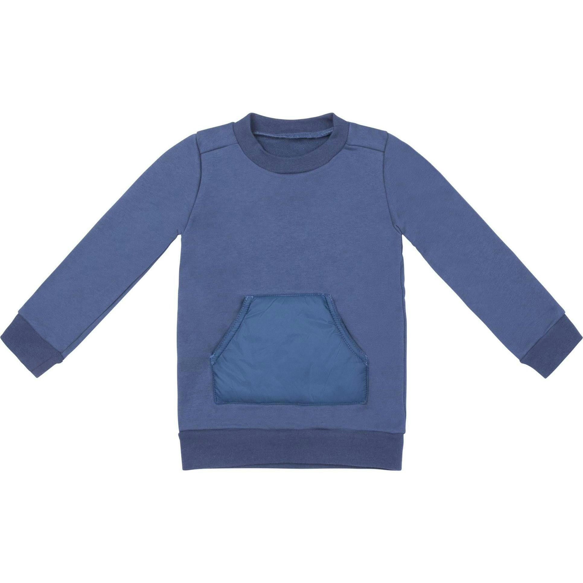 Baby Unisex Puffed Pocket Sweater