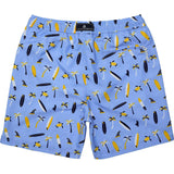 Men's Sustainable Comfort Lined Drawstring Swim Short