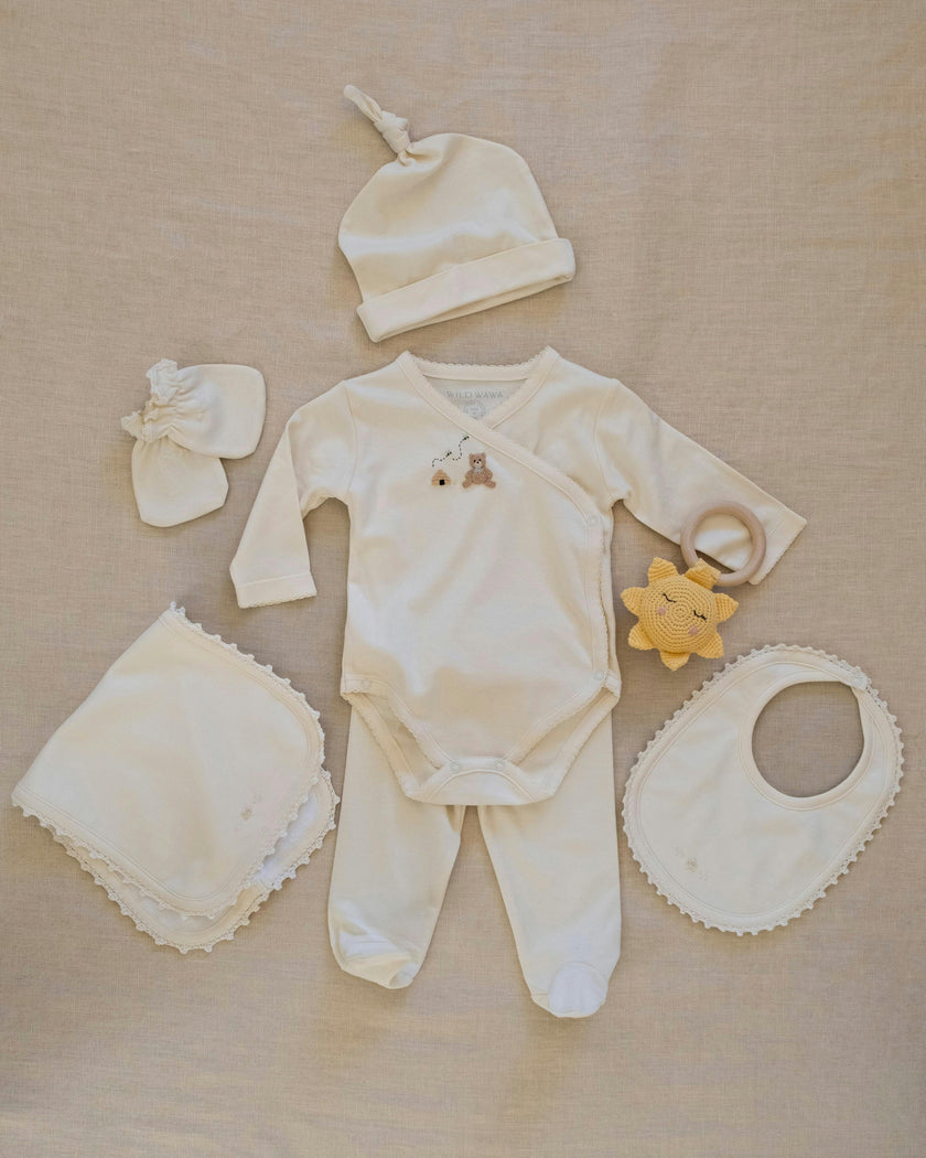 Embroidered Three Piece Set