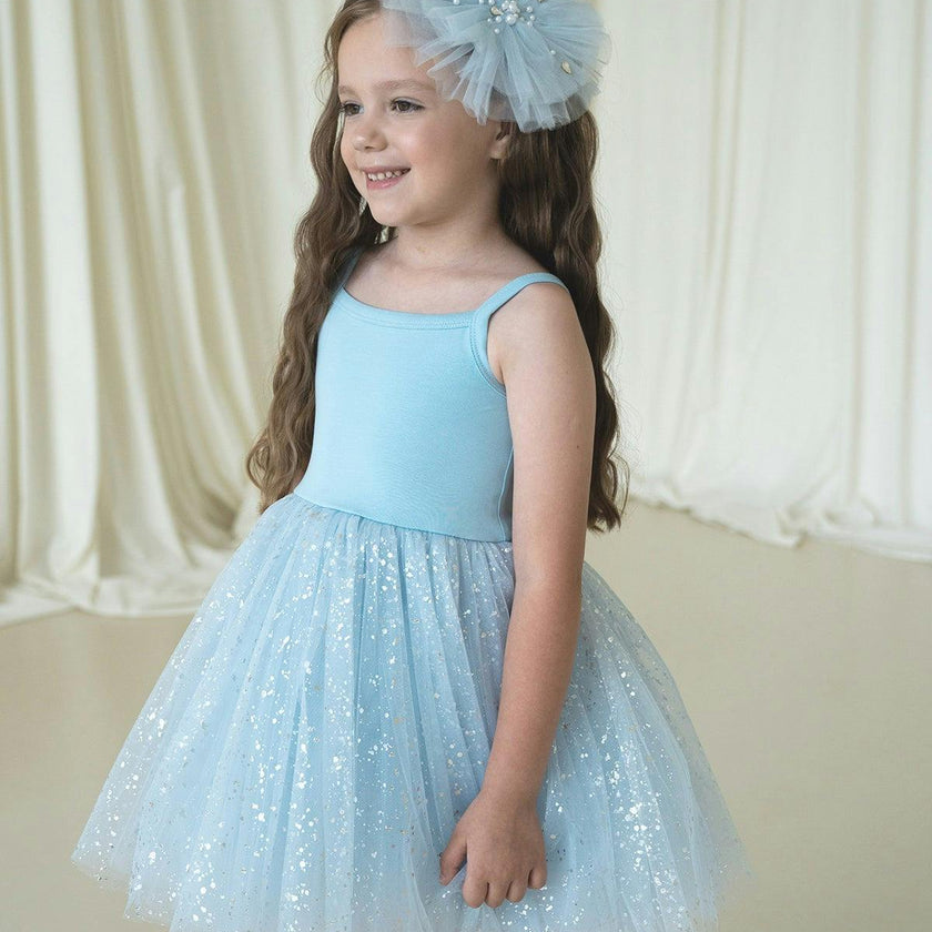 Sparkle Blue Tutu Dress