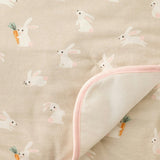 QUINN Reversible Light Weight Quilted Baby Blanket