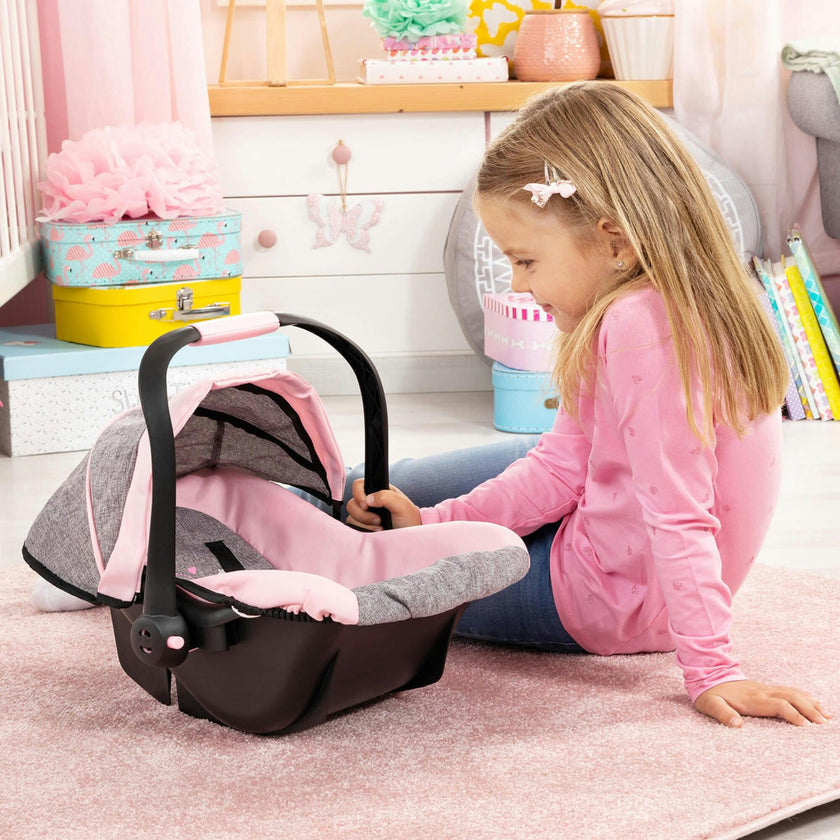Baby Doll Deluxe Car Seat W/ Canopy
