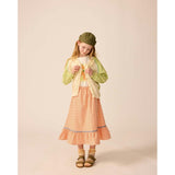 Picnic Skirt in Orange Gingham