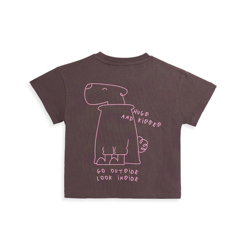 children's cotton t-shirt - edgy dog