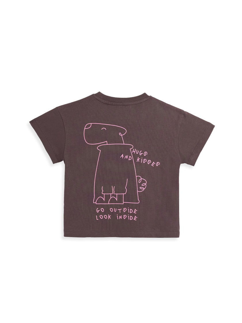children's cotton t-shirt - edgy dog