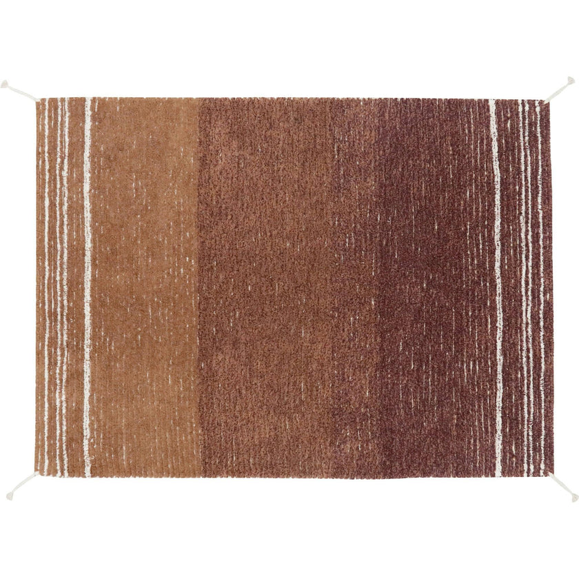 Twin Reversible Rug. Brown