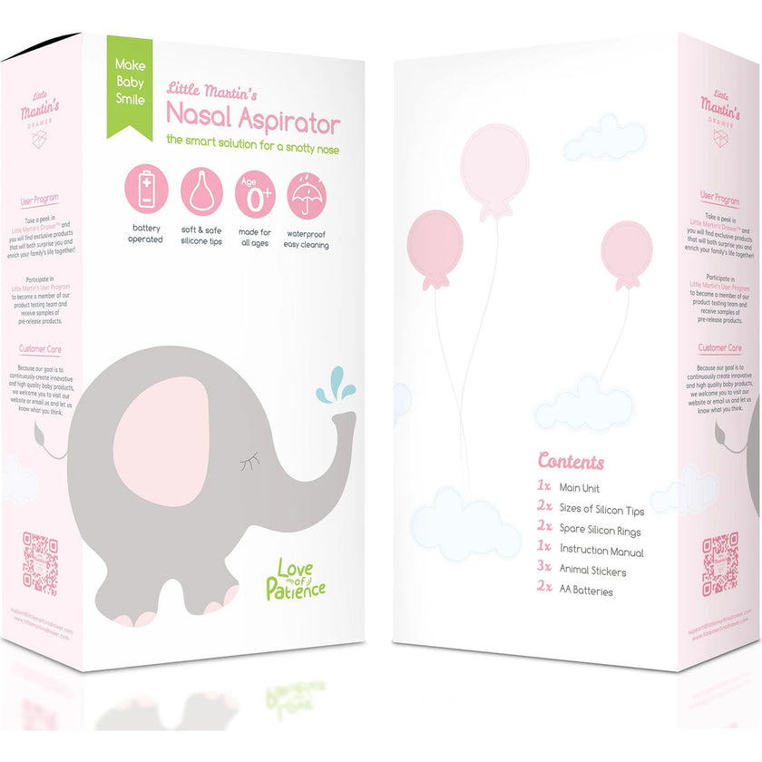 Baby Electric: Nasal Aspirator - Pink