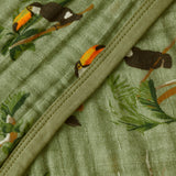 Organic Hooded Swaddle Blanket