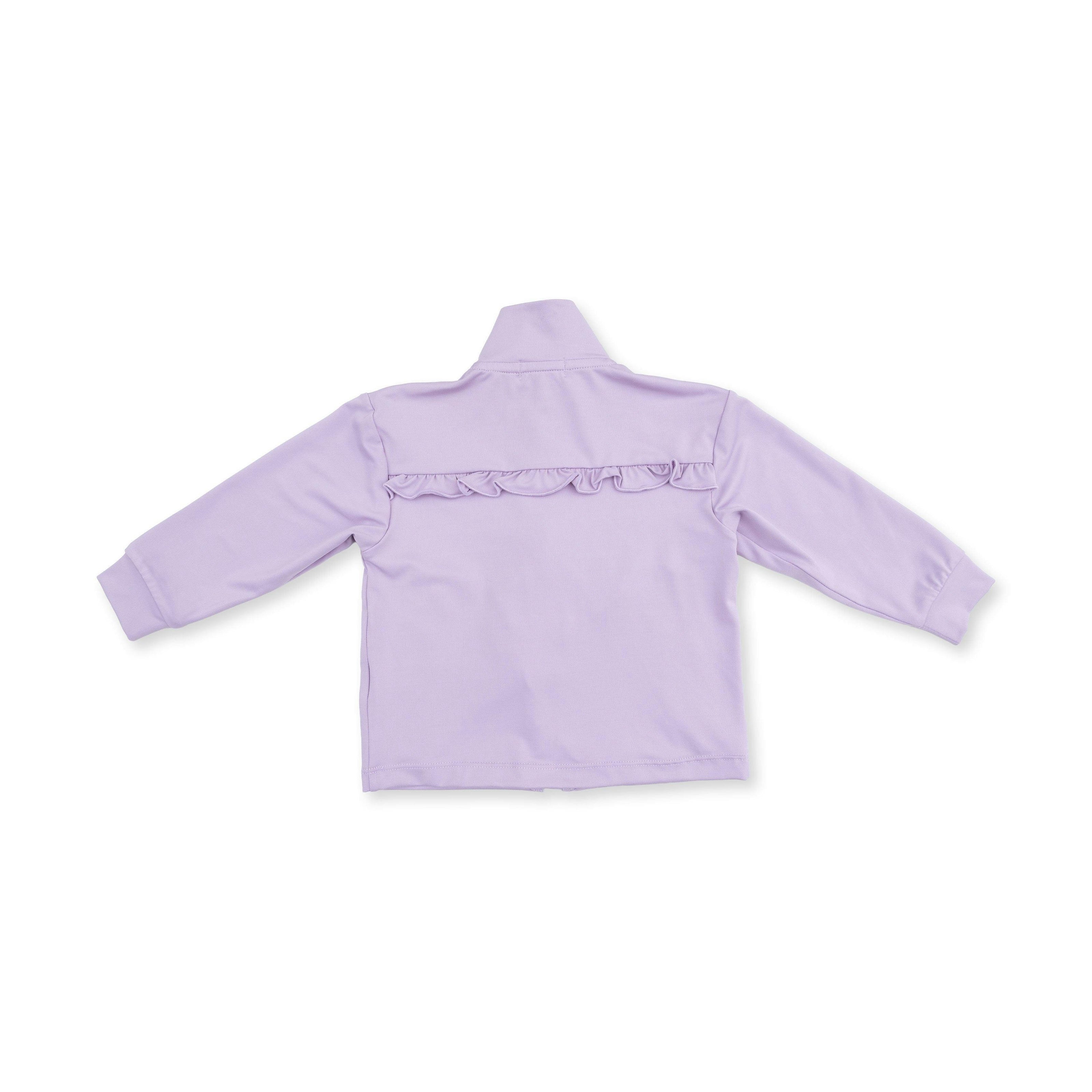 Tiny Tumblers Activewear Lilac - Mock Neck Active Jacket