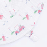Baby Golf Carts Pink - Wide Brim Sun Hat