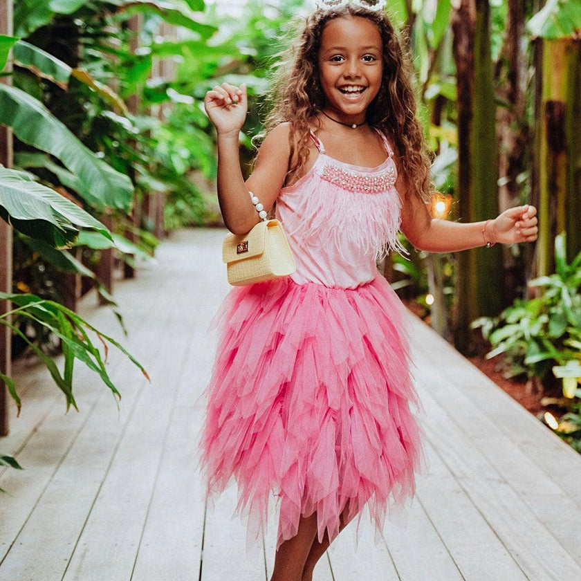 Pink Diamonds and Pearls Dress Pink