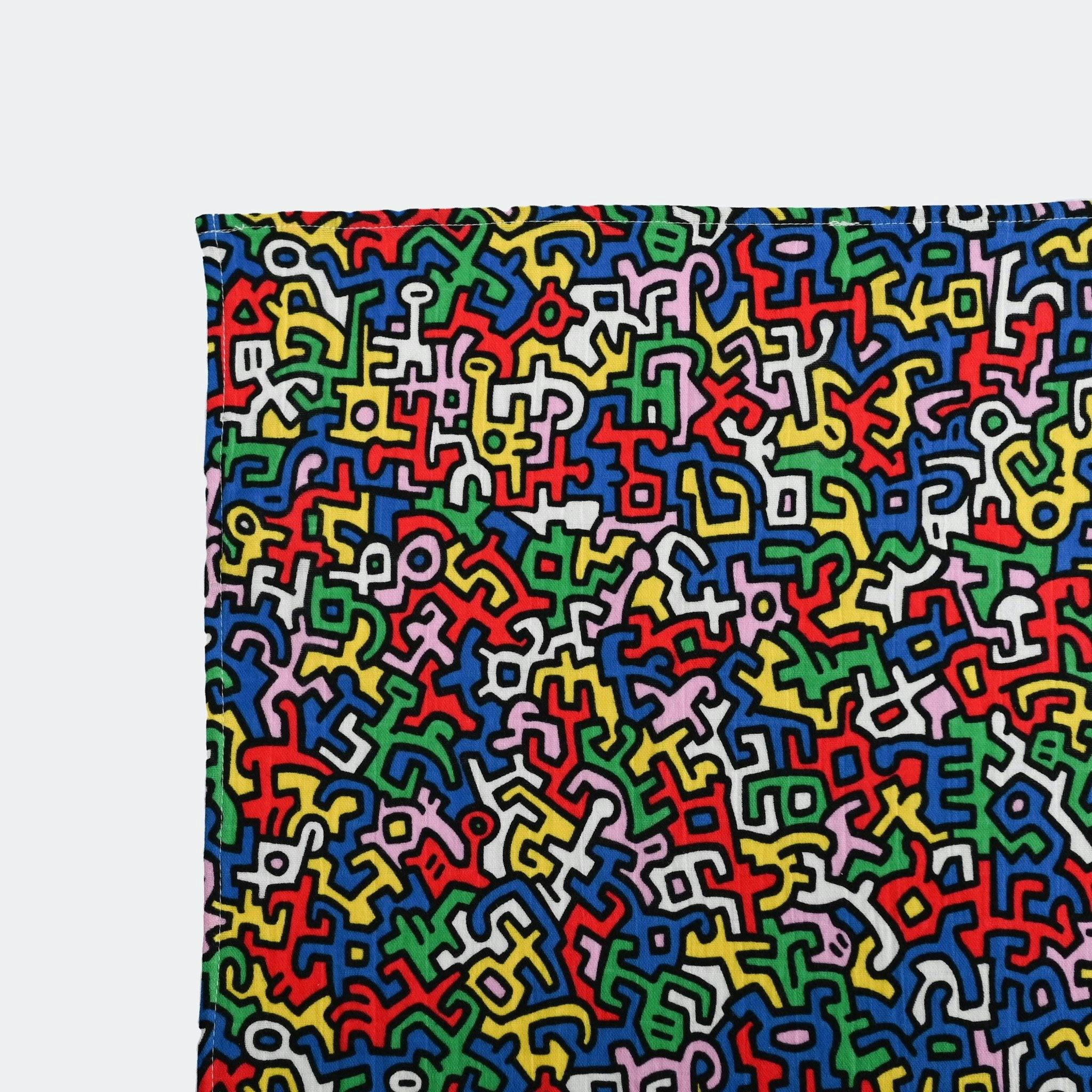 ETTA LOVES x KEITH HARING 2-PACK MUSLIN SQUARES - for 0 to 4 months & 5+ month old babies