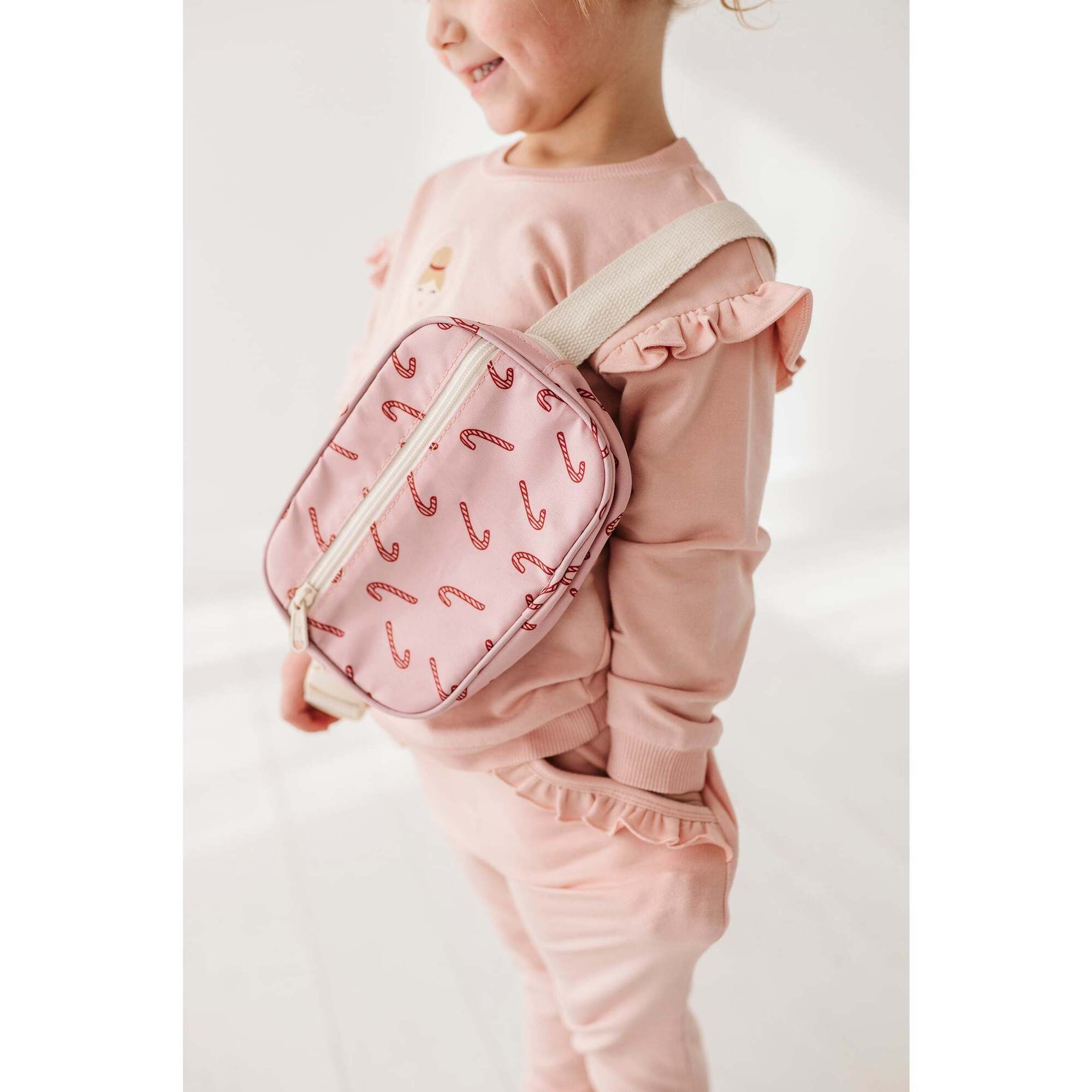 Mini Belt Bag Candy Cane