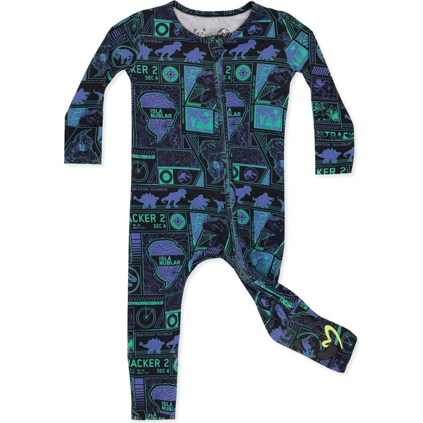 Jurassic Park: Tracker Bamboo Convertible Footie