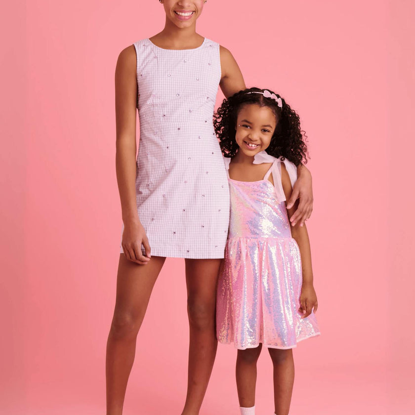 Magic Sequin Tank Dress