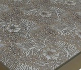 Handmade Reverse Painted Mirror Tray  Sand Floral - Extra Large Arcadia Home