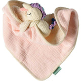 Lovey with Crocheted Rattle