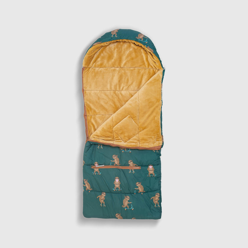 Sleep-N-Pack™ – Little Kid Size | Pals in Print: Skating Sloths