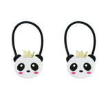 Panda w/ Crown Ponytail