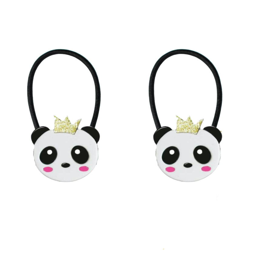 Panda w/ Crown Ponytail