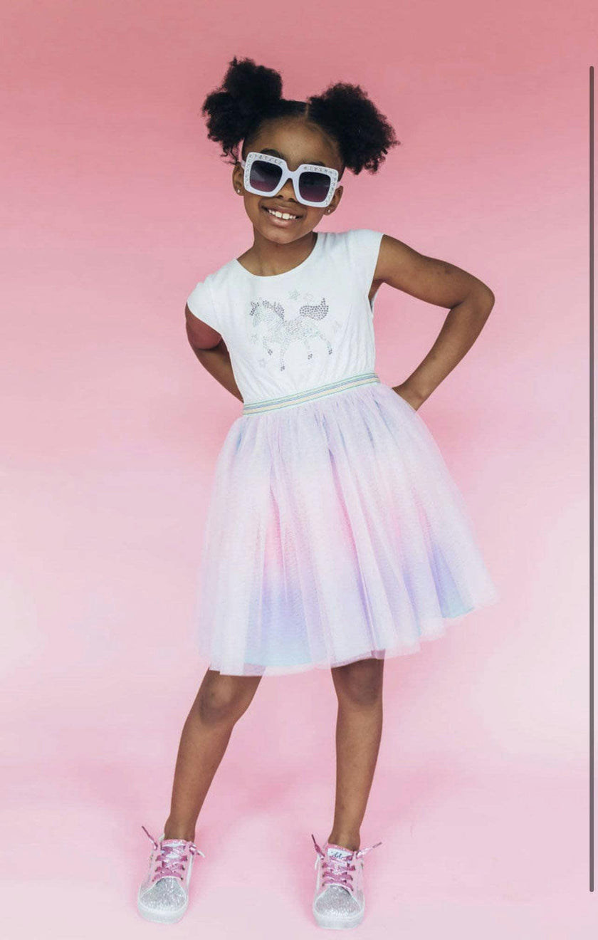 Crystal Unicorn Tutu Dress