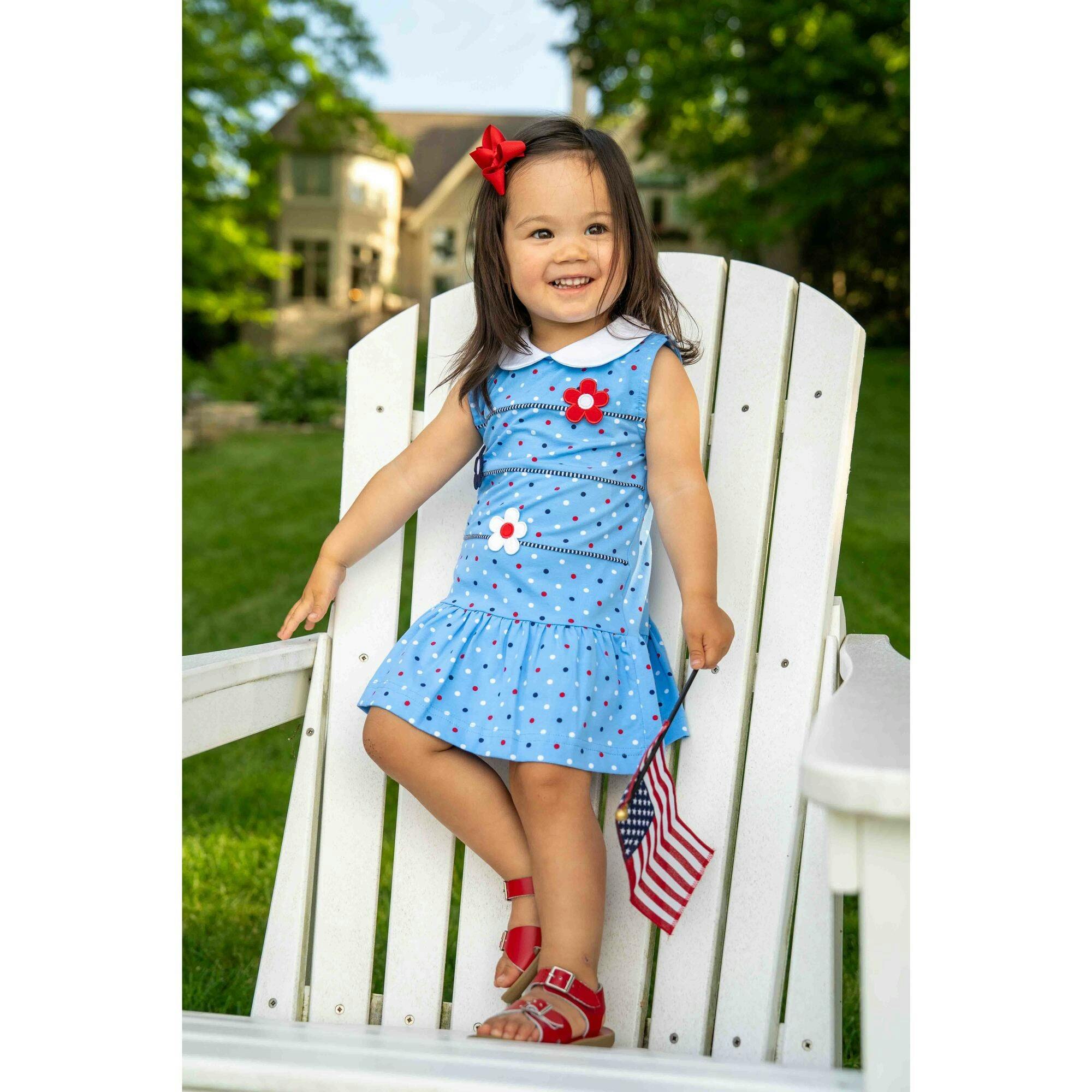 Printed Knit Dress With Flowers