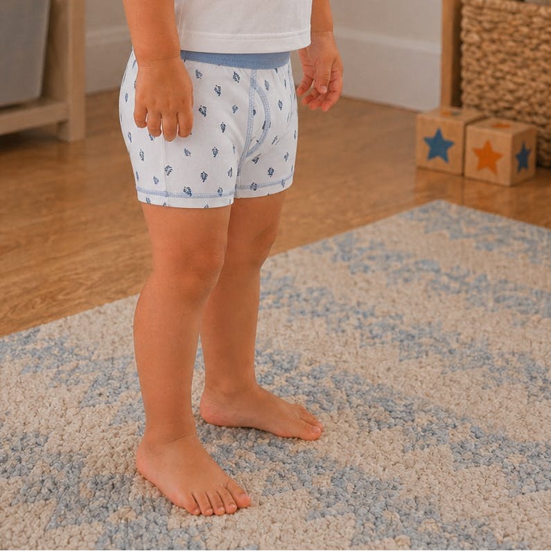 Boys Boxer Brief Blue 3pc Set