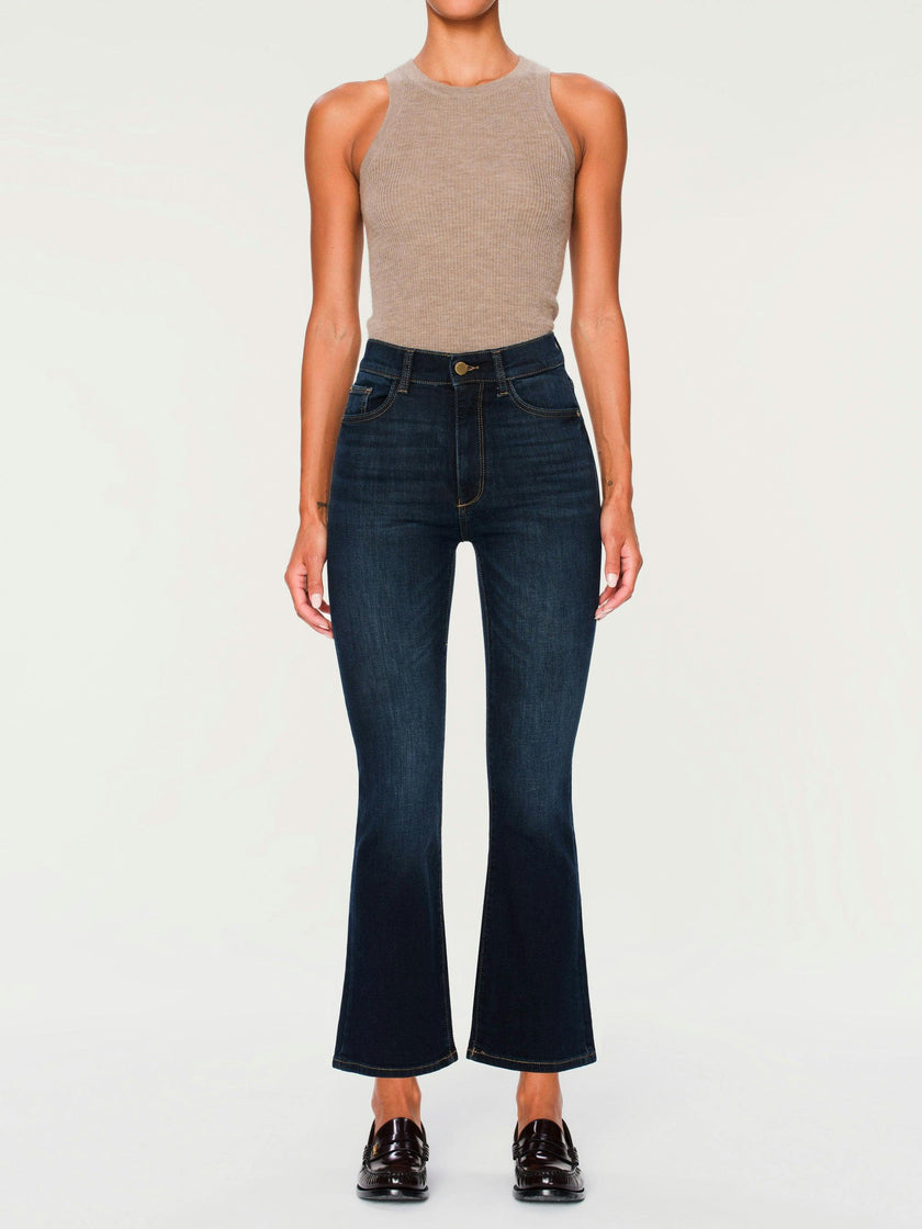 Bridget Boot High Rise Instasculpt™ Crop Jeans Thunderbird