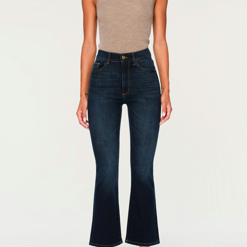 Bridget Boot High Rise Instasculpt™ Crop Jeans Thunderbird