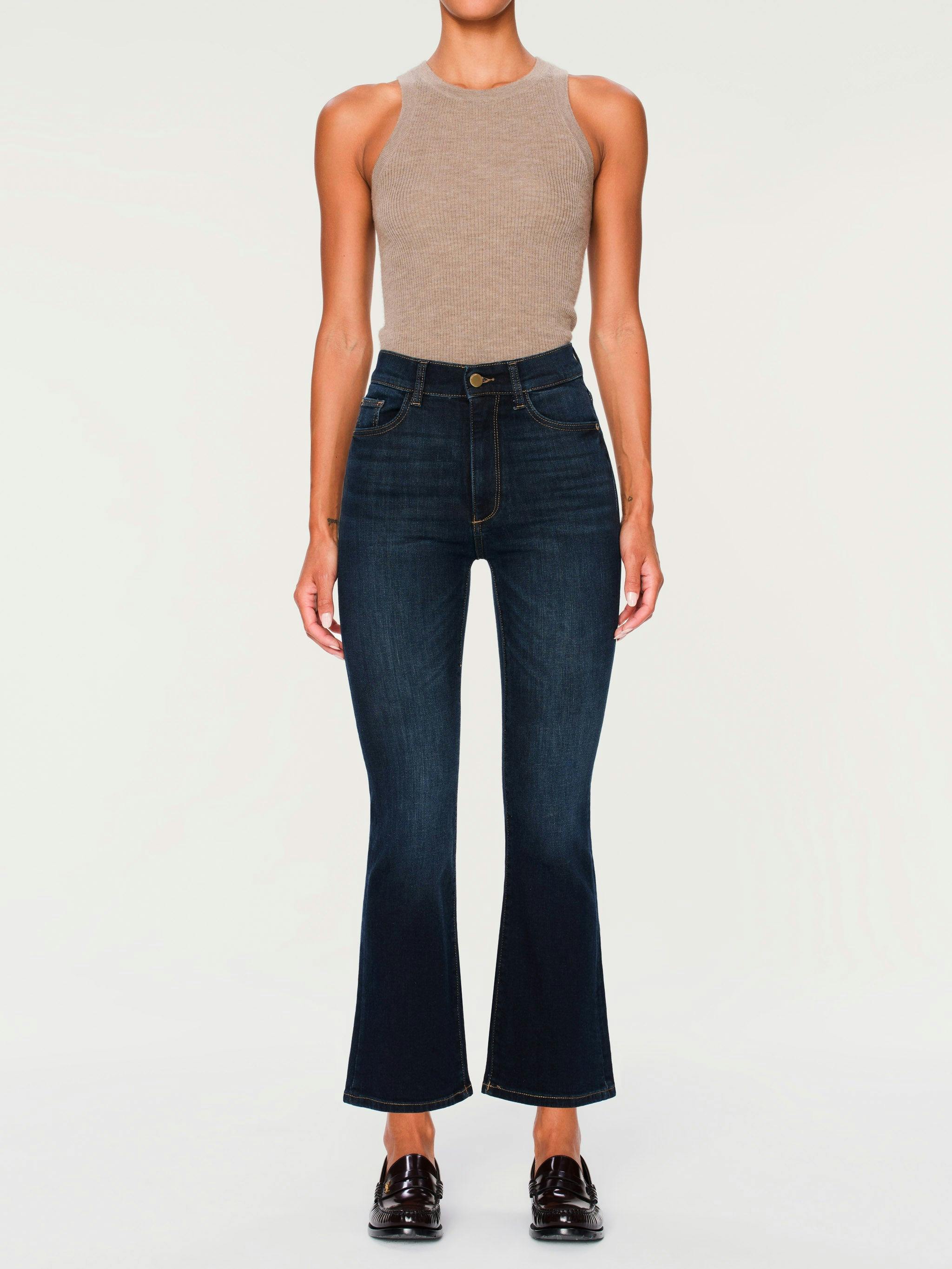 Bridget Boot High Rise Instasculpt™ Crop Jeans Thunderbird