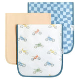 3 Pack Premium Burp Cloths - Ryder