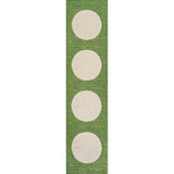 Cirkel Minimalist Geometric Dot Machine-washable Area Rug