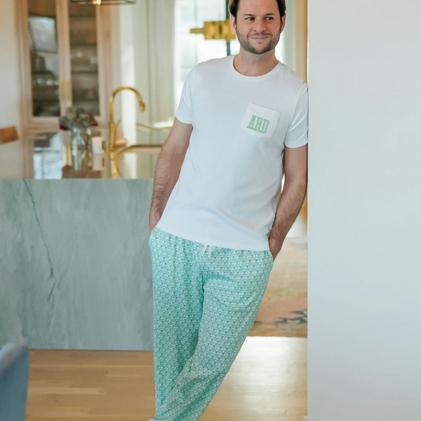 Brent Men's Hangout Pant - Golf Putting Green