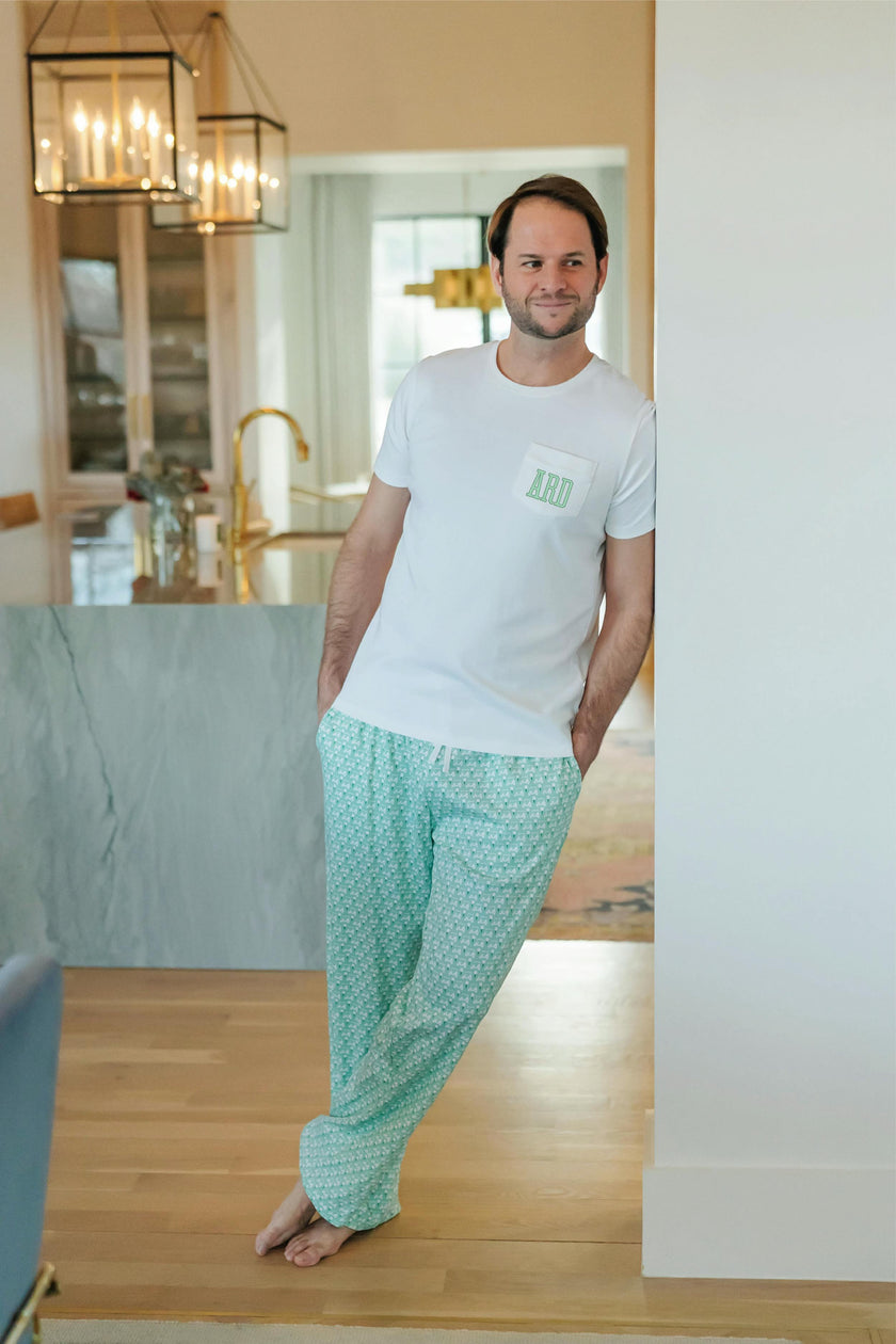 Brent Men's Hangout Pant - Golf Putting Green